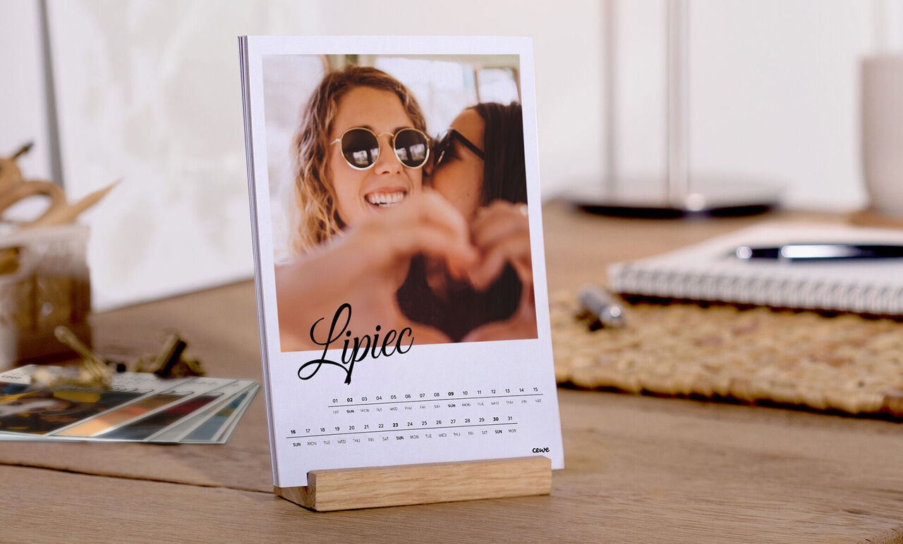 Kalendarz biurkowy eko