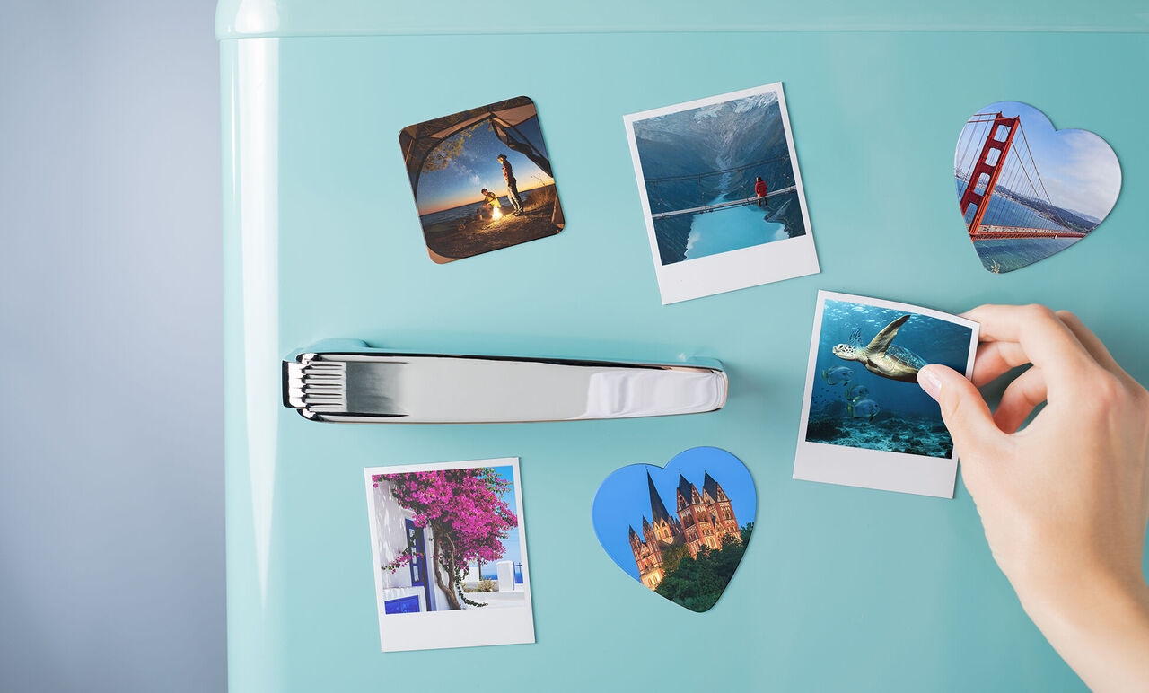 Magnesy ze zdjęciem