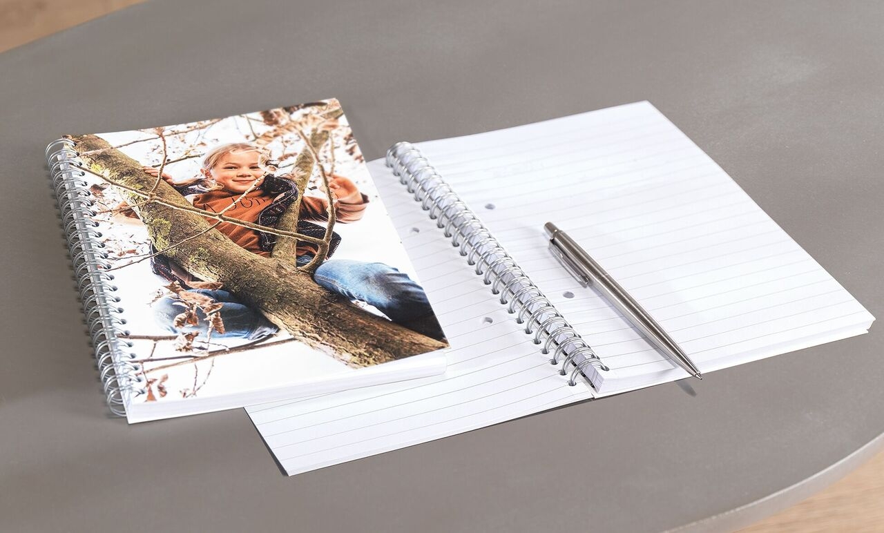Zeszyt na spirali ze zdjęciem