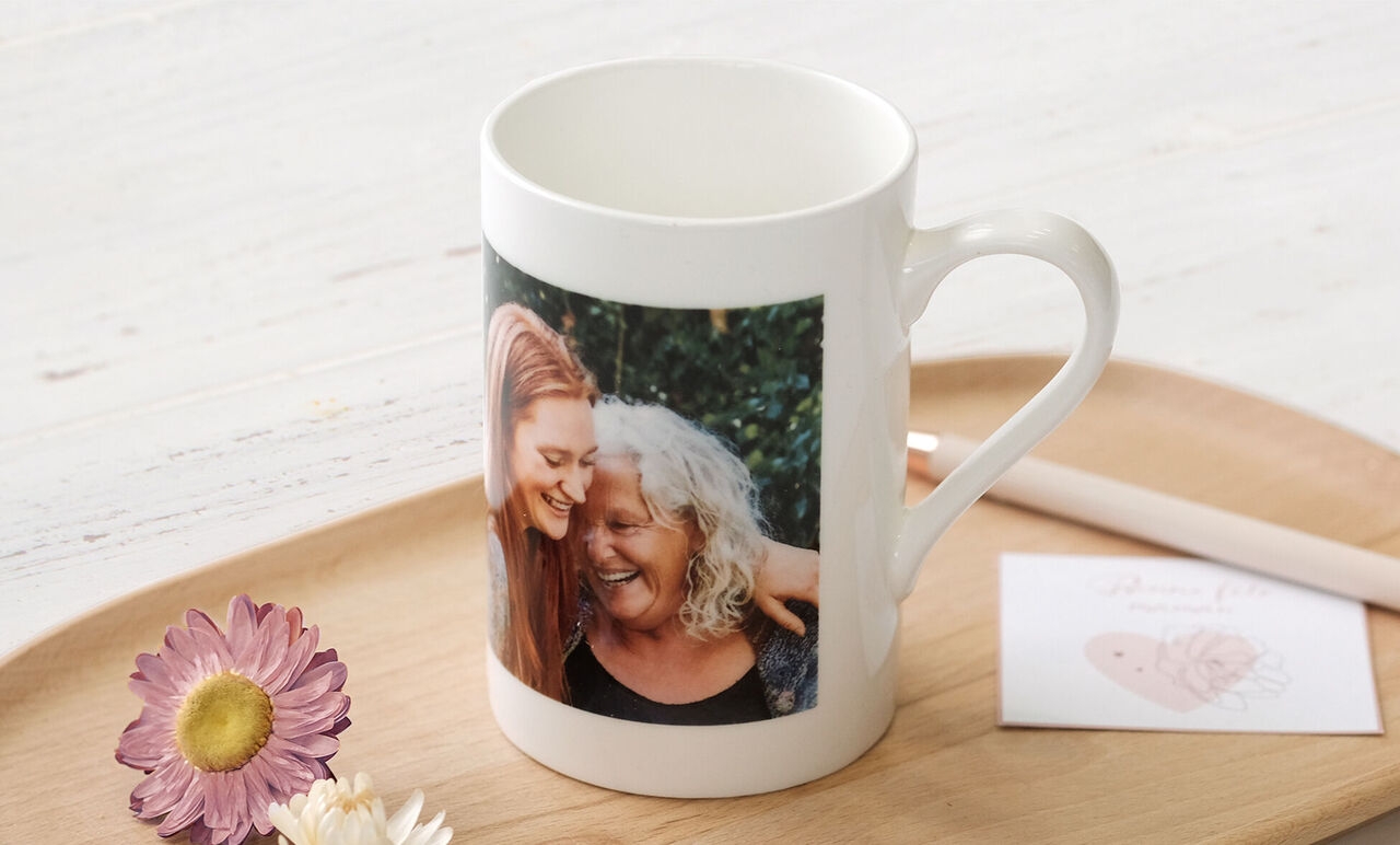 Kubek porcelanowy ze zdjęciem