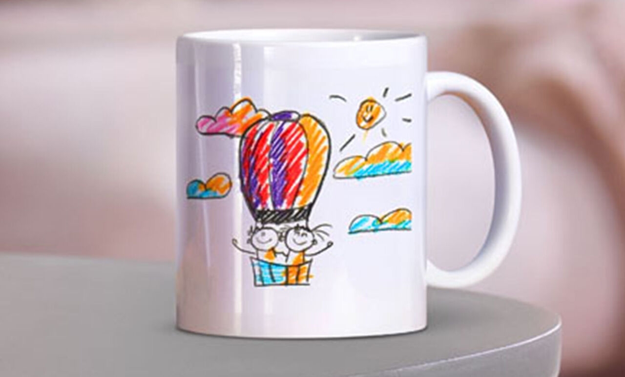 Kubek ceramiczny ze zdjęciem