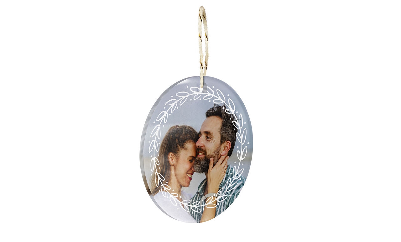 Ozdobna zawieszka ze zdjęciem