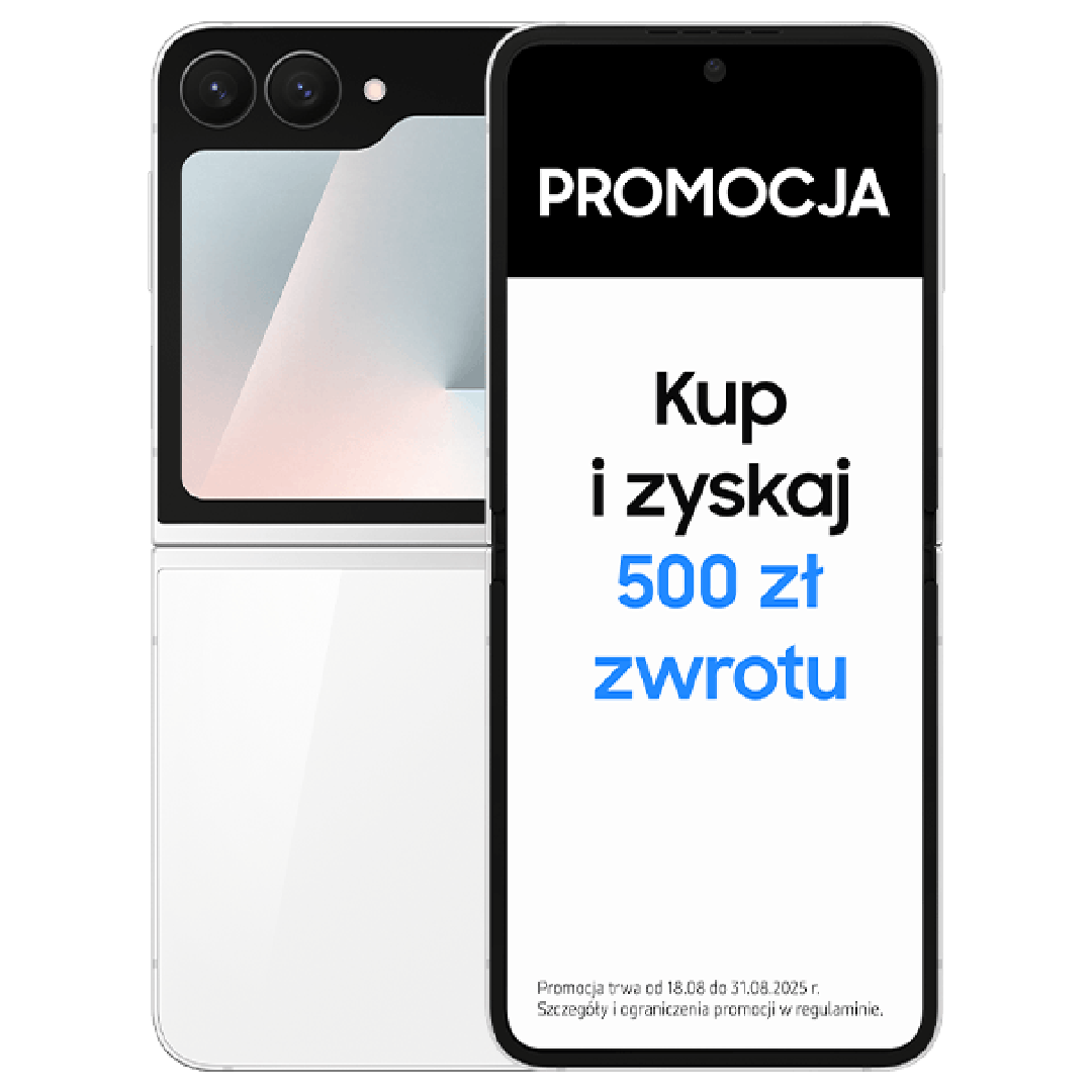 Samsung Galaxy Z Flip7 FE 5G 128 GB (z abonamentem w ofercie ratalnej na 24 miesiące)