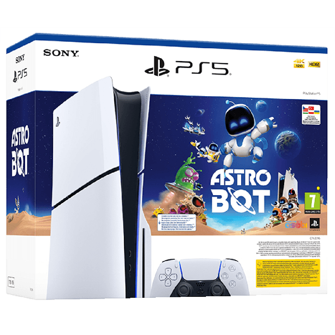 Sony PlayStation5 Slim BluRay + Astro Bot Bundle (z abonamentem w ofercie ratalnej na 24 miesiące)