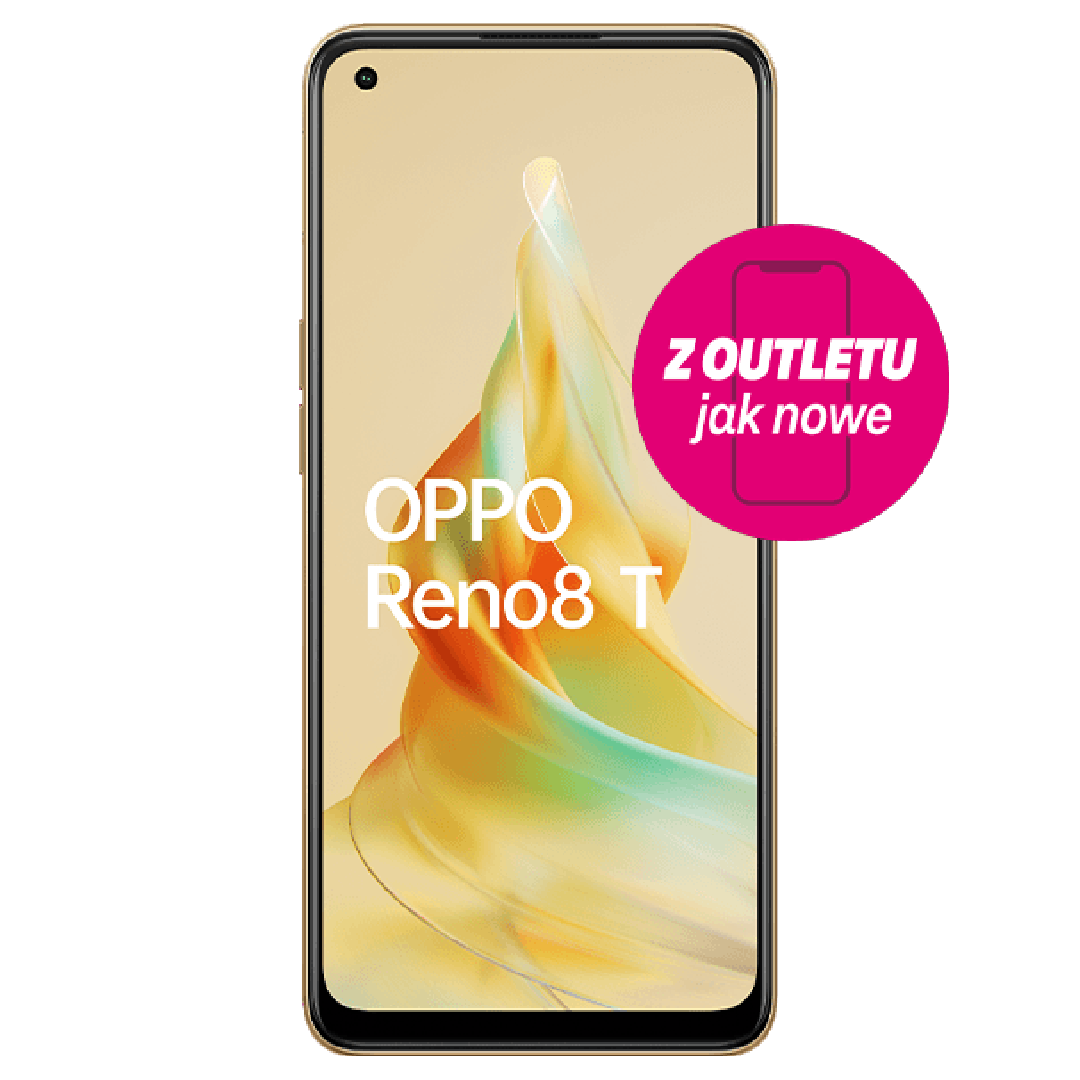 Oppo Reno 8T Outlet 128 GB (z abonamentem w ofercie ratalnej na 24 miesiące)