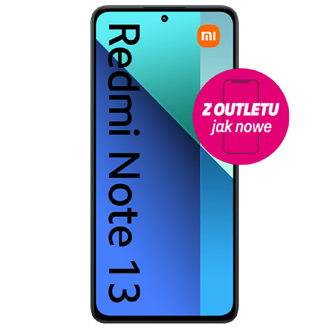 Xiaomi Redmi Note 13 Outlet 256 GB (z abonamentem w ofercie ratalnej na 24 miesiące)