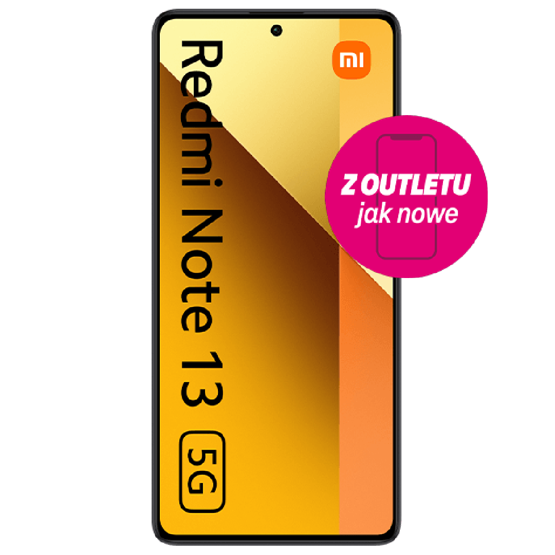 Xiaomi Redmi Note 13 5G Outlet 256 GB (z abonamentem w ofercie ratalnej na 24 miesiące)
