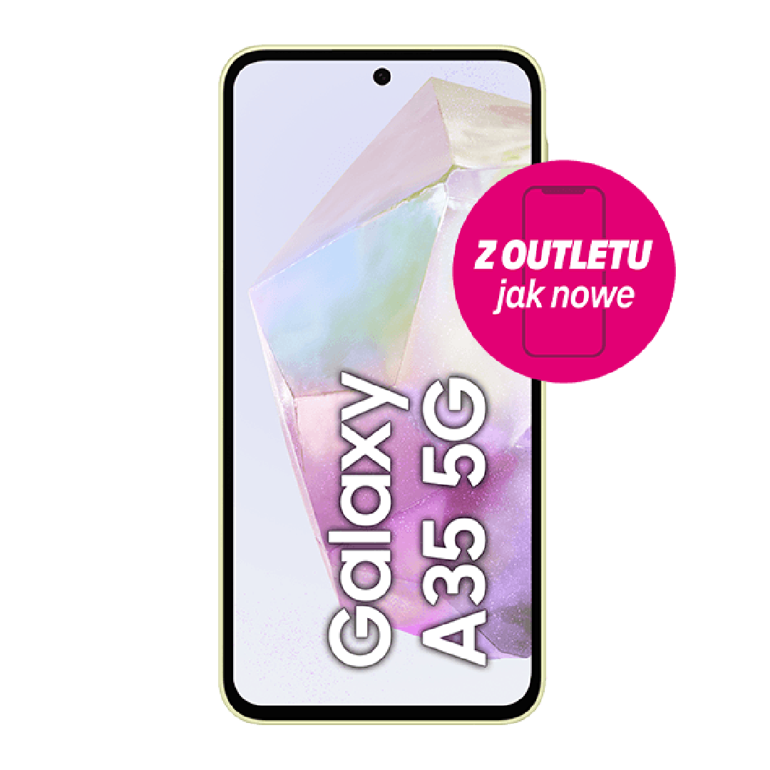 Samsung Galaxy A35 5G Outlet 128 GB (z abonamentem w ofercie ratalnej na 24 miesiące)