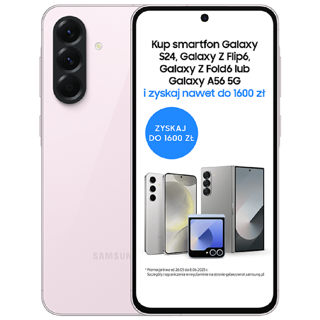 Samsung Galaxy A56 5G 128 GB (z abonamentem w ofercie ratalnej na 24 miesiące)