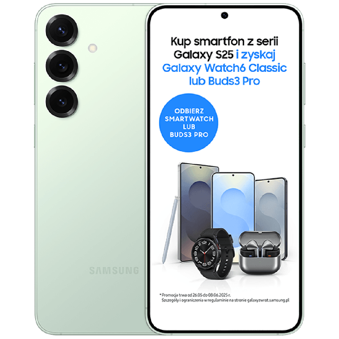 Samsung Galaxy S25+ 5G 512 GB (z abonamentem w ofercie ratalnej na 24 miesiące)
