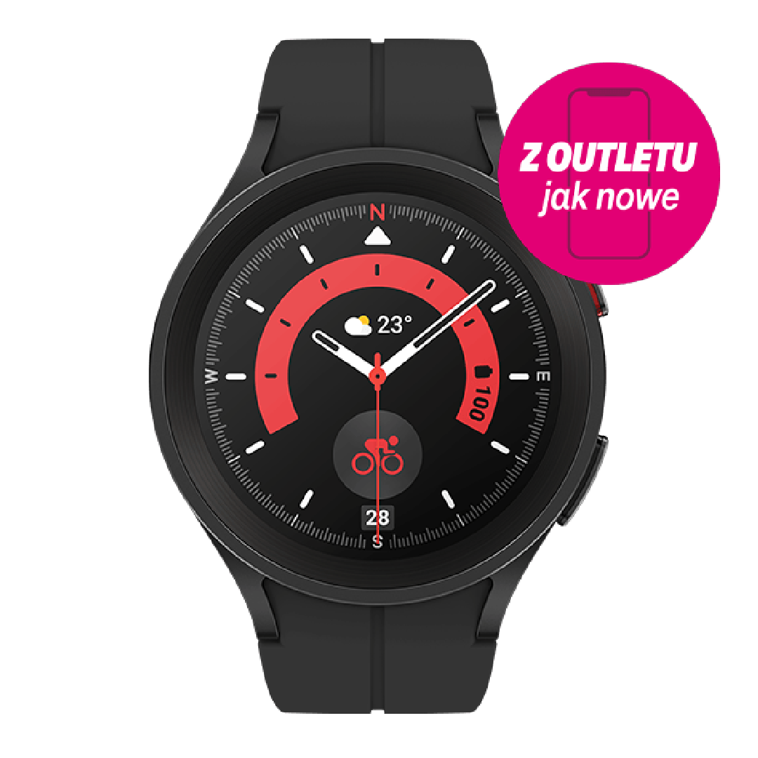 Samsung Galaxy Watch5 PRO LTE 45mm Outlet (z abonamentem w ofercie ratalnej na 24 miesiące)