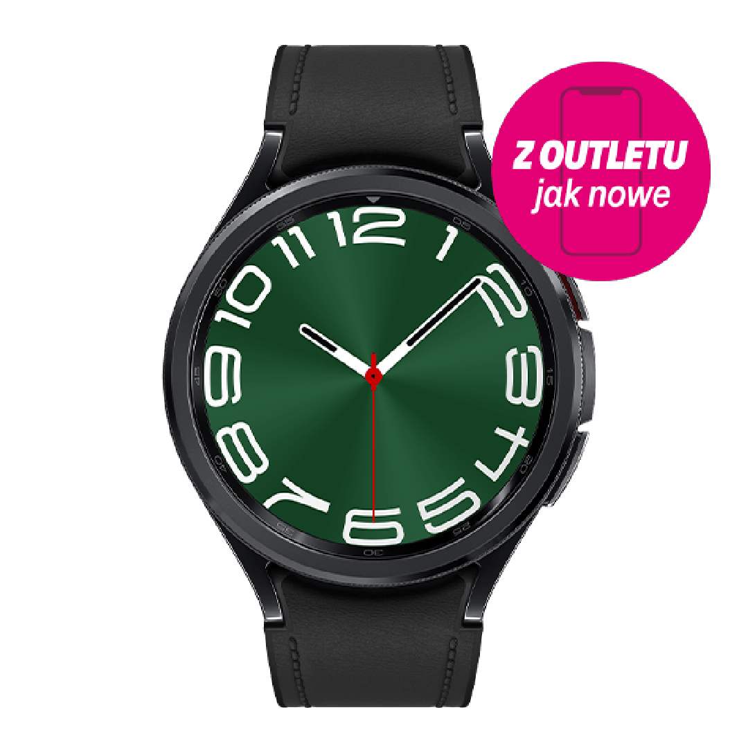 Samsung Galaxy Watch6 Classic LTE 47mm Outlet (z abonamentem w ofercie ratalnej na 24 miesiące)