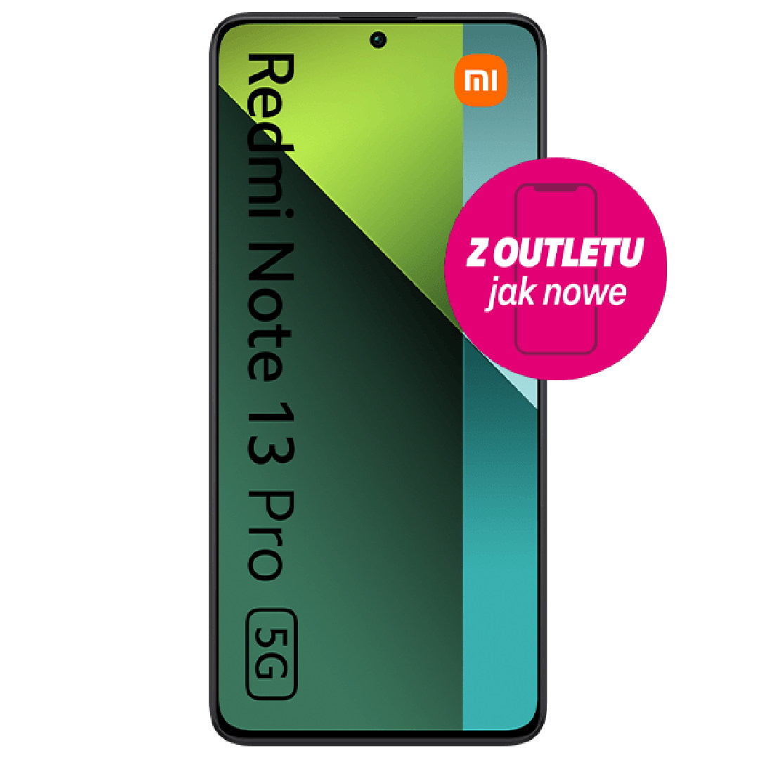 Xiaomi Redmi Note 13 Pro 5G Outlet 256 GB (z abonamentem w ofercie ratalnej na 24 miesiące)