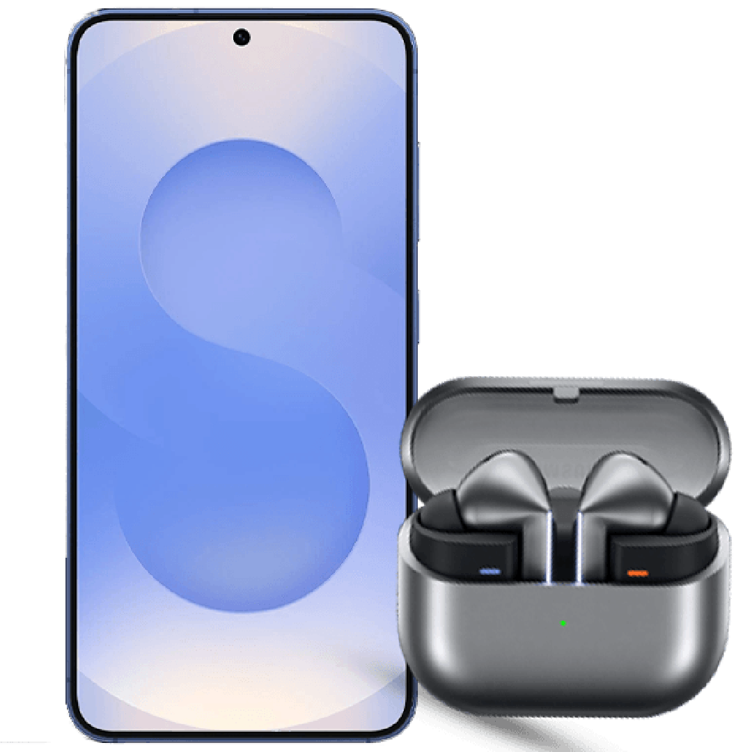 Samsung Galaxy S25 5G + Galaxy Buds3 128 GB (z abonamentem w ofercie ratalnej na 24 miesiące)